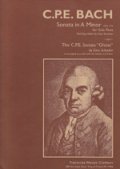 フルートソロ独奏曲楽譜　ソナタ　イ短調（Sonate　a-moll　Wq132　作曲／C.P.Eバッハ【2014年11月取扱開始】