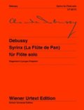 フルートソロ独奏曲楽譜　パンの笛（Syrinx）　作曲／ドビュッシー　監修（編曲）／【2014年11月取扱開始】