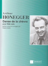 フルートソロ独奏曲楽譜　牝山羊の踊り（La　Danse　de　la　Chevre）　作曲／オネゲル（Honegger.A）　監修（編曲）／【2024年2月価格改定】