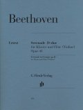 フルートソロ&ピアノ楽譜　セレナーデ（Serenade　Op.41）　作曲／ベートーヴェン（Beethoven）　監修（編曲）／Gerlach【2014年12月取扱開始】