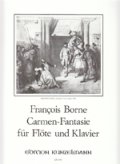 フルートソロ&ピアノ楽譜　カルメン幻想曲（Carmen　Fantasie）　作曲／ボルヌ（Borne,F.）　監修（編曲）／【2014年12月取扱開始】