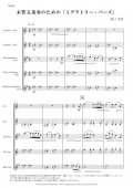 木管5重奏楽譜　木管五重奏のための「ミグラトリー・バーズ」 （関口孝明）【2015年9月取扱開始】