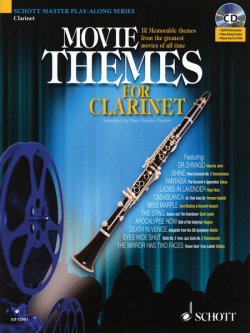 画像1: Bbクラリネットソロ楽譜　Movie Themes for Clarinet　【2016年10月取扱開始】