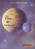 クラリネットソロ楽譜( 独奏）　Orbits　作曲：Charles Camilleri（チャールズ・カミレリ）
