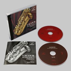 画像3: CD　ラクール:50のやさしく段階的な練習曲（ LACOUR　50 études faciles et progressives）監修/解説/演奏:雲井雅人【2017年1月取扱開始】