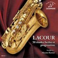 CD　ラクール:50のやさしく段階的な練習曲（ LACOUR　50 études faciles et progressives）監修/解説/演奏:雲井雅人【2017年1月取扱開始】