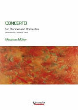 画像1: クラリネットソロ楽譜　Concerto for Clarinet　作曲 Muller Matthias