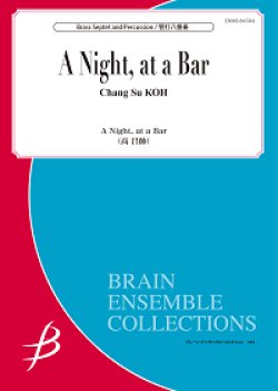 画像1: 管打8重奏楽譜　A Night, at a Bar　作曲者：高 昌帥　【2017年7月28日発売】