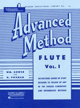 フルート教材　ルバンク上級教則本　第1巻（Advanced Method Vol.1）