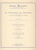オーボエ教材　オーボーの技術　第1巻(La Technique du Hautbois:I　作曲ブルーゼ/Bleuzet