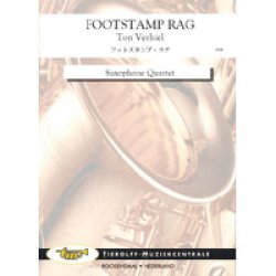 画像1: サックス3重奏楽譜　　フットスタンプ・ラグ　作曲：トン・ヴェーヒール（Ton Verhiel）　 【2023年10月改定】 