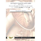 サックス4重奏楽譜　　リュートのための古風な舞曲とアリア　第１組曲　作曲：オットリーノ・レスピーギ（Ottorino Respighi）編曲：J.ヴァン＝デル＝リンデン（Johan van der Linden）　 【2018年7月20日取扱開始】 