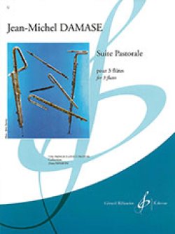 画像1: フルート3重奏楽譜　Suite Pastorale／田園組曲  作曲：Jean-Michel Damase／ジャン＝ミシェル・ダマーズ　 【2020年8月取扱開始】