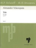 フルート3重奏楽譜　Trio Op.59／3重奏曲 作品59　作曲：Alexander Nikolayevich Tcherepnin／アレクサンドル・N.チェレプニン　【2020年8月取扱開始】