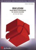 クラリネット8(9)重奏楽譜　　Rikudim／リクディム　　作曲：Jan van der Roost／ヤン・ヴァン＝デル＝ロースト　【2020年8月取扱開始】