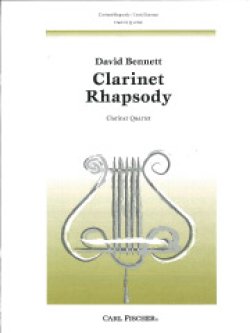 画像1: クラリネット4重奏楽譜　Clarinet Rhapsody／クラリネット・ラプソディ　作曲：David Bennett／デイヴィッド・ベネット　【2020年8月取扱開始】