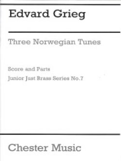 画像1: 金管5重奏楽譜　Three Norwegian Tunes／3つのノルウェーの旋律 作曲 Edvard Grieg／エドヴァルド・グリーグ    【2020年8月取扱開始】