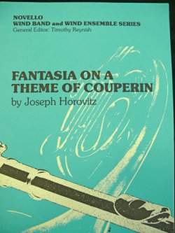 画像1: 【在庫一掃セール】　木管9重奏楽譜　クープランの主題による幻想曲　作曲：Joseph　Horovitz（ホロヴィッツ）　【2021年10月3日登録】