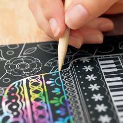 画像3: ピアノグッズ  スクラッチアート (5枚セット+専用ペン付)【2022年8月期間限定販売】