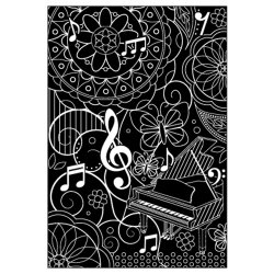 画像7: ピアノグッズ  スクラッチアート (5枚セット+専用ペン付)【2022年8月期間限定販売】