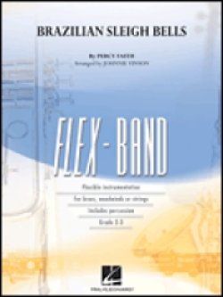 画像1: フレックスバンド楽譜（5人から演奏できる）ブラジリアン・スレイ・ベル  【2023年2月取扱開始】