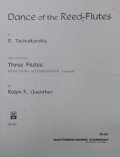 フルート３重奏楽譜　葦笛の踊り（ピアノ伴奏付）　作曲/チャイコフスキー