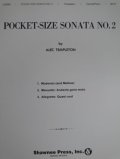 クラリネットソロ楽譜　ポケット・サイズ・ソナタ　第２番　作曲/テンプルトン，Ａ．