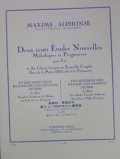 フレンチホルン教材　200の新練習曲　第2巻：40のやさしい練習曲（200Etudes　Nouvelles：II　40Etudes　Faciles）作曲／マキシム-アルフォンス（Maxime-Alphonse)