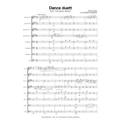 画像1: 金管8重奏楽譜　メリーウィドウより「ダンス・デュエット」 作曲／Ｆ．レハール 　編曲／林　佳史 