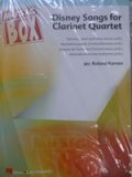 クラリネット4重奏楽譜　ディズニー・ソングス（Disney　Songs　for　Clarinet　Quartet）　作曲／-　編曲／ケルネン