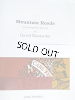 画像1: サックス４重奏楽譜　マウンテン・ロード（Mountain　Roads)　作曲／D,マスランカ【2019年３月18日再入荷】