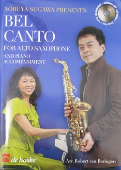 画像1: 須川展也　FOR　SAXOPHONE　　ベルカント練習曲（中級）〜美しいメロディーを美しい音で〜