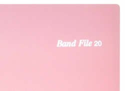 画像4: 楽譜ファイル　バンドファイル（20ポケット）【黒】【2023年5月改定】