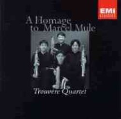 画像1: ＣＤ　マルセル・ミュールに捧ぐ（Trouvere Quartet A Homahe To Marcel Mule ）