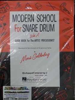 画像1: 打楽器教材　ドラムス　スネア・ドラムのための現代奏法（Modern　School　for　Snare　Drum）作曲／ゴールデンベルグ（Goldenberg.M.)