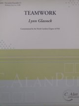 打楽器７重奏楽譜　TEAMWORK（チームワーク）　作曲／Lynn　Glassock