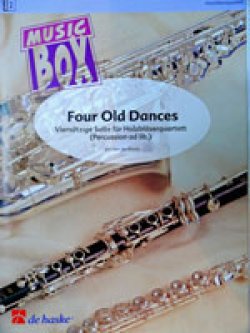 画像1: フレキシブルアンサンブル四重奏楽譜（木管ヴァージョン）　4つの古い舞曲ヤン・ヴァンデルロースト作曲