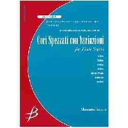 画像1: フルート７重奏楽譜　コーリ・スペッツァーティ・コン・ヴァリアツィオーニ　作編曲者／ 天野正道