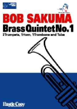 画像1: 金管５重奏楽譜　"Brass Quintet No.1"　作曲／BOB SAKUMA