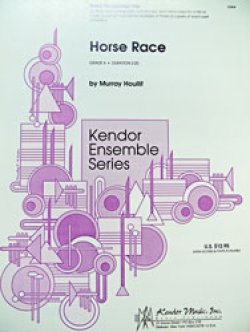 画像1: ボディパーカッション３重奏楽譜　ホース・レース（Horse　Race)　作曲／Ｍ，ホウリフ