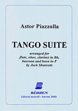 画像1: 木管5重奏楽譜　タンゴ組曲（Tango Suite）　作曲／ピアソラ　編曲／Jack Sharretts