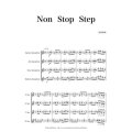 サックス４重奏楽譜　Non Stop Step 　作曲者／前田　恵実 