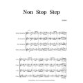 サックス４重奏楽譜　Non Stop Step 　作曲者／前田　恵実