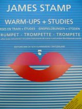 トランペット教材　ウオームアップと練習曲（Warm-Ups＋Studies)　作曲／スタンプ（Stamp,J)　監修／Tamiya