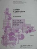 ボディパーカッション４重奏楽譜　ラテンコンフェクション（A　Latin　Confection）　作曲／Ｍ，ホウリフ