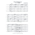 サックス４重奏楽譜　ボヘミア風舞曲　作曲/編曲 ドビュッシー/成舞 新樹     （2009年新譜）