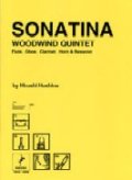 木管５重奏楽譜　SONATINA(ソナティネ)　作曲／保科洋