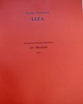 サックス４重奏楽譜　LIZA（ライザ）　作曲／G,ガーシュイン　編曲／マーシャル（Marshall）