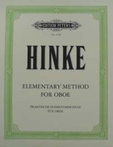 画像: オーボエ教本　初級教則本（Elementary　Method）　作曲／ヒンケ（Hinke,G.A)