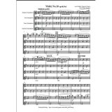 画像: サックス４重奏楽譜　ワルツ No.10 Op.69  作曲/編曲 ショパン/成舞 新樹  　（2010年新譜）